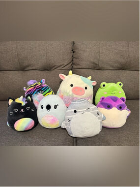 Assorted Squishmallow Lot 7